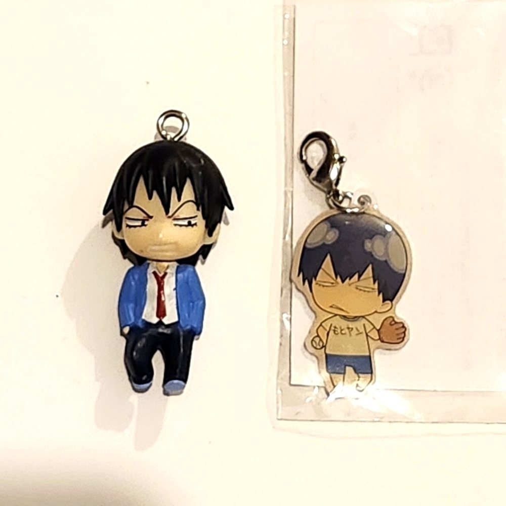 *3 for $30* Yowamushi Pedal - Yasutomo Arakita Team Hakone Figure Keychain Strap
